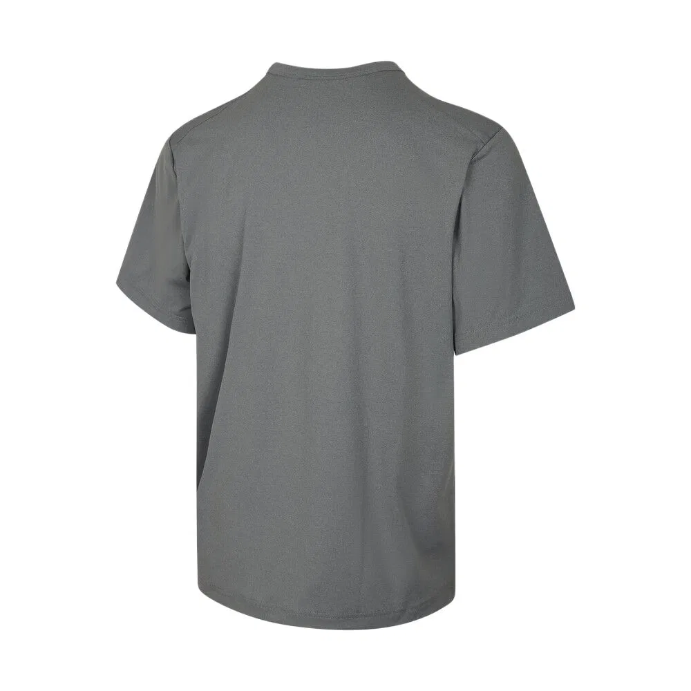 Футболка мужская серая crew neck moderate Nike, Gray — фото 3