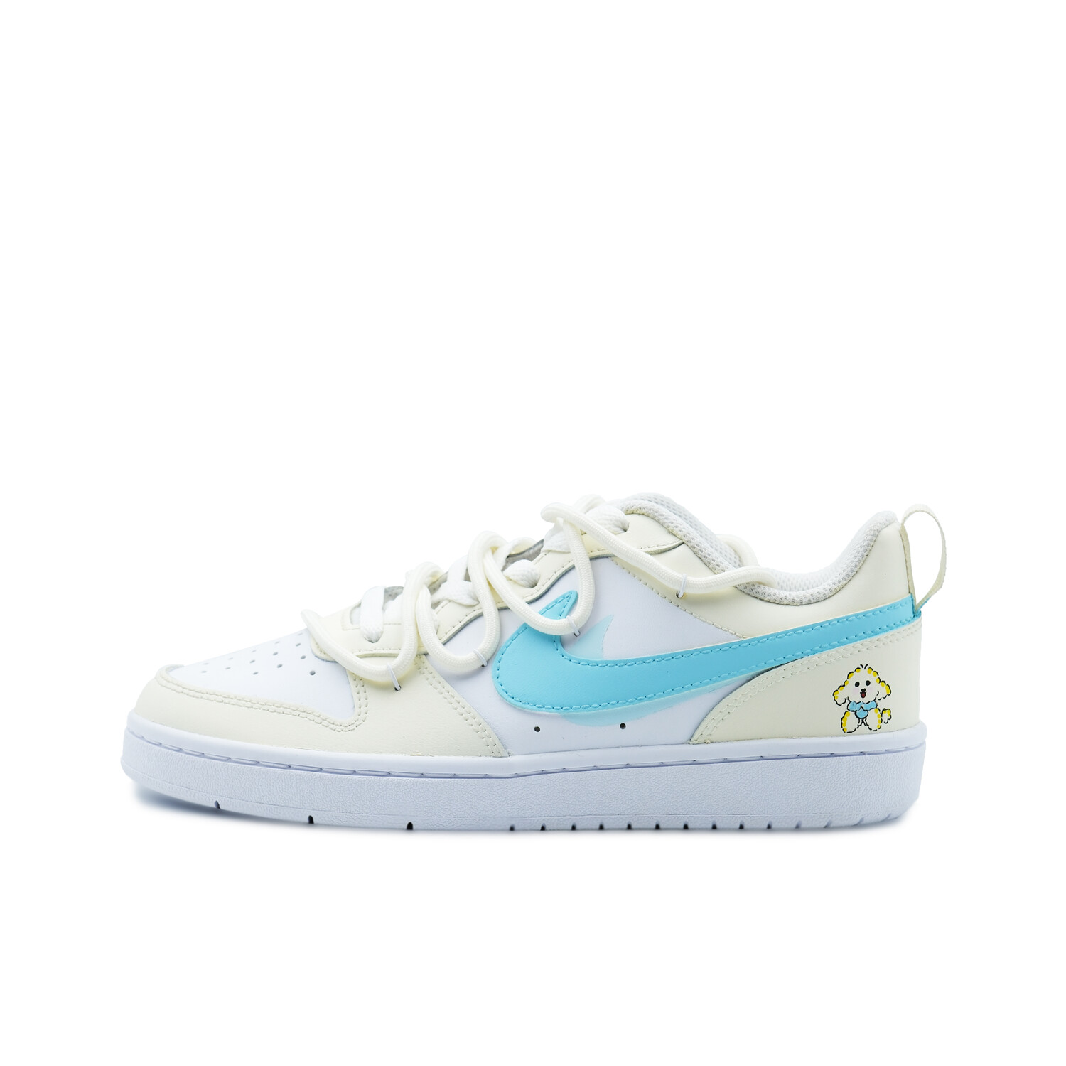 

Обувь для скейтбординга Court Borough для детей, начальная школа Nike, цвет Light Yellow