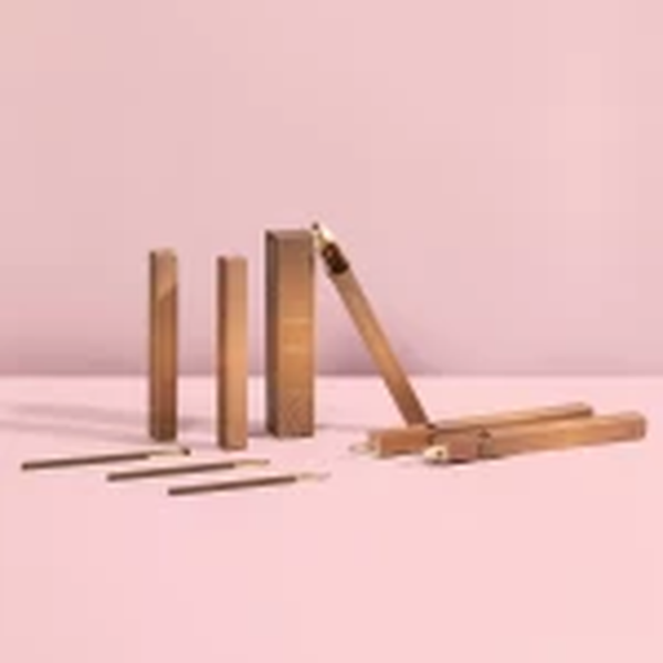 Большая скошенная кисть для бровей, 04, 1 шт. Many Brushes Sharp&Simple — фото 2