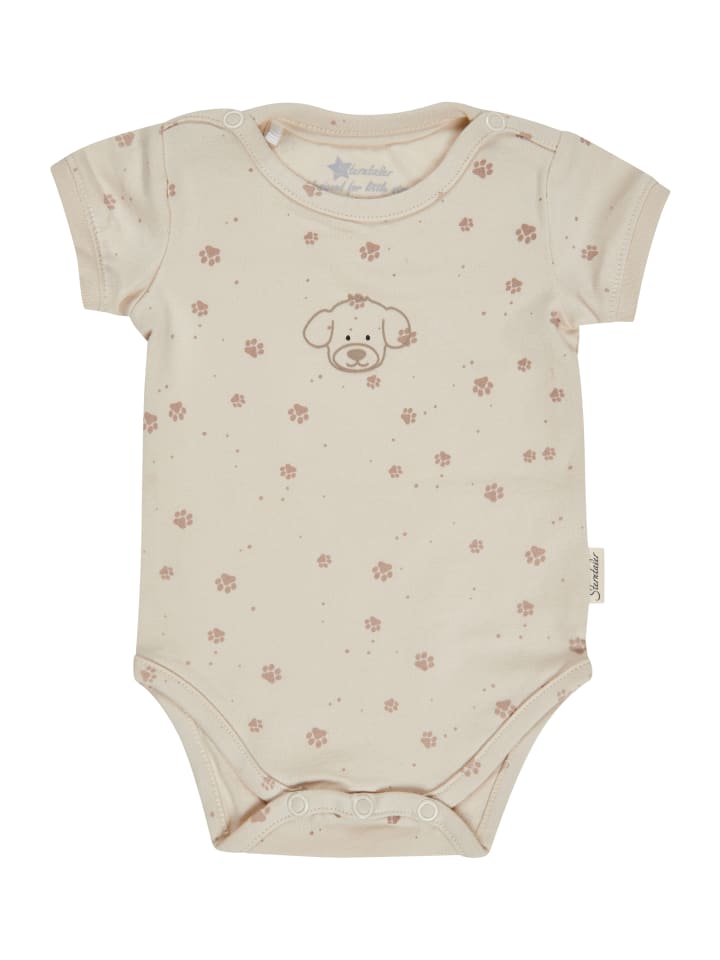 

Sterntaler Боди с короткими рукавами Lucky натурального цвета