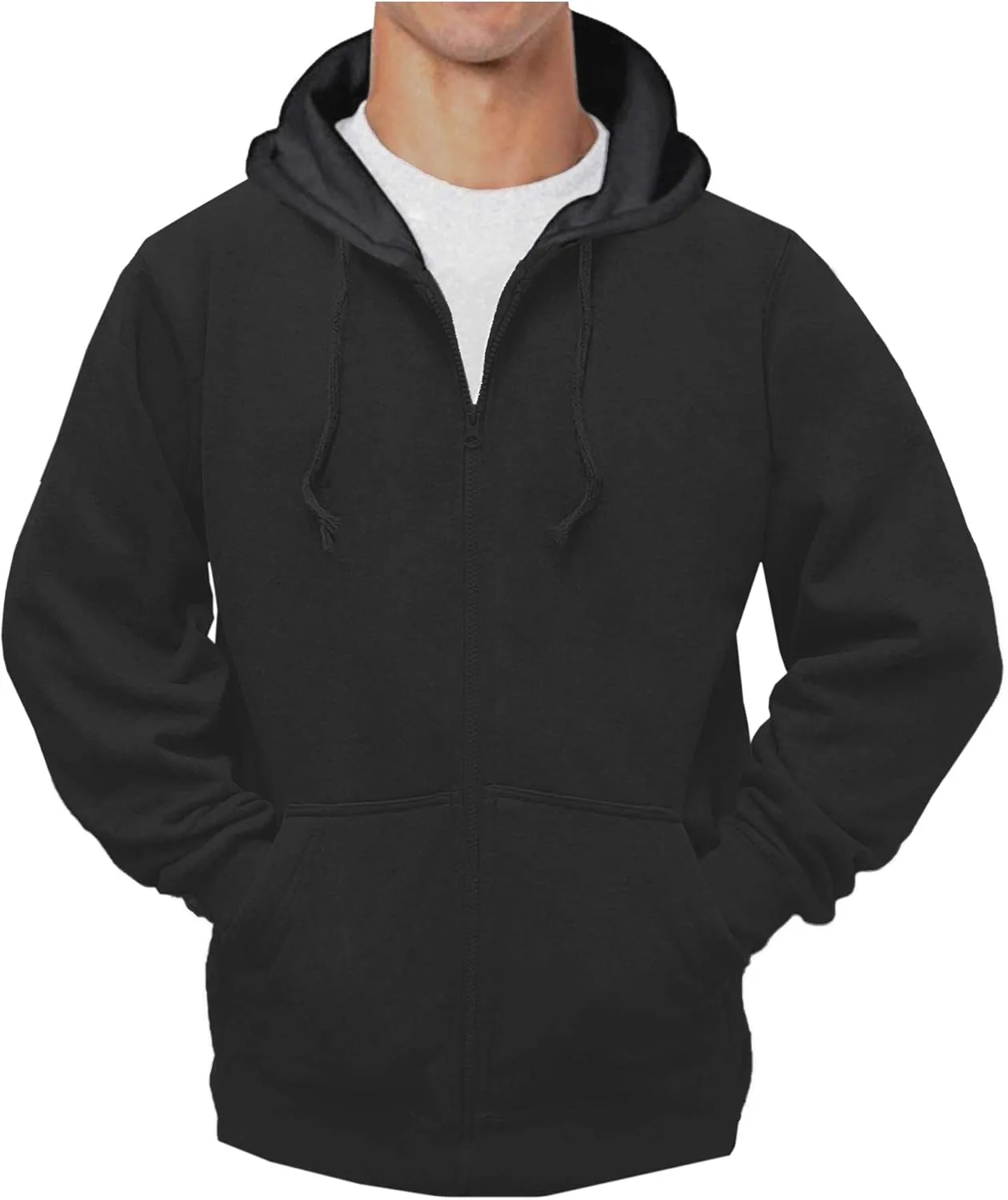 

Толстовка с капюшоном на молнии Fleece, размеры S-5XL KING SPORTSWEAR