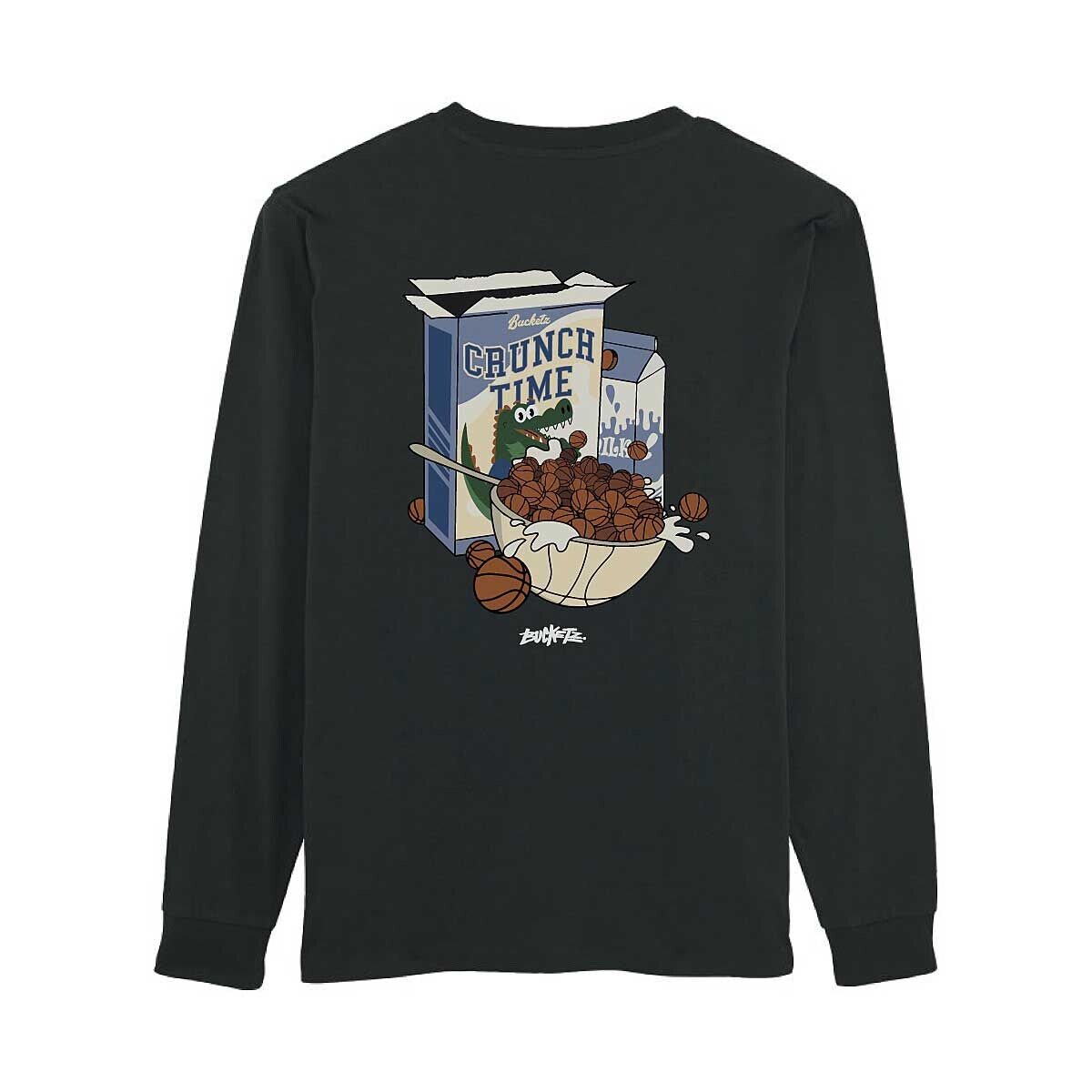 

Рубашка с длинным рукавом Crunch time Longsleeve Bucketz, цвет Schwarz