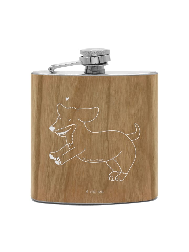 

Mr. & Mrs. Panda Фляжка Fahrradklingel Otter Umarmen ohne Spruch in Weiß