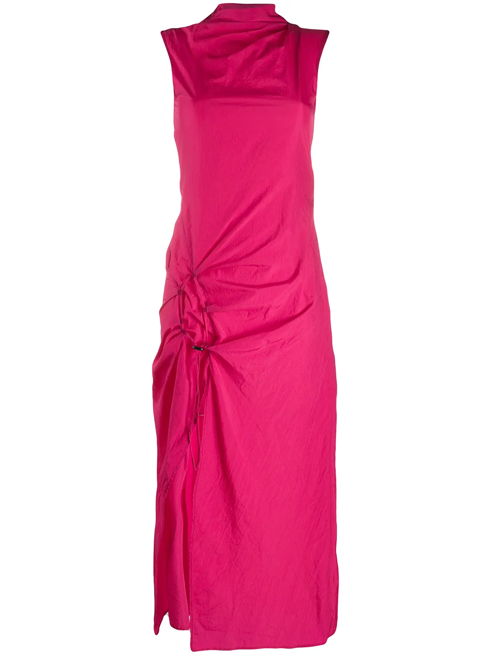 

Платье миди OFF-WHITE, розовый