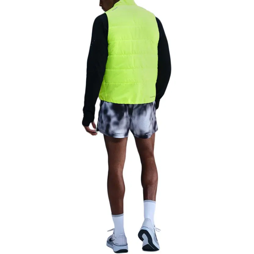 Жилет беговой Nike Therma-FIT Adv Repel AeroLoft мужской неоново-желтый — фото 4