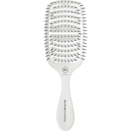 

Essential Care Flex Fine Hair Bristles Ice White Hair Brush Detangler Olivia Garden