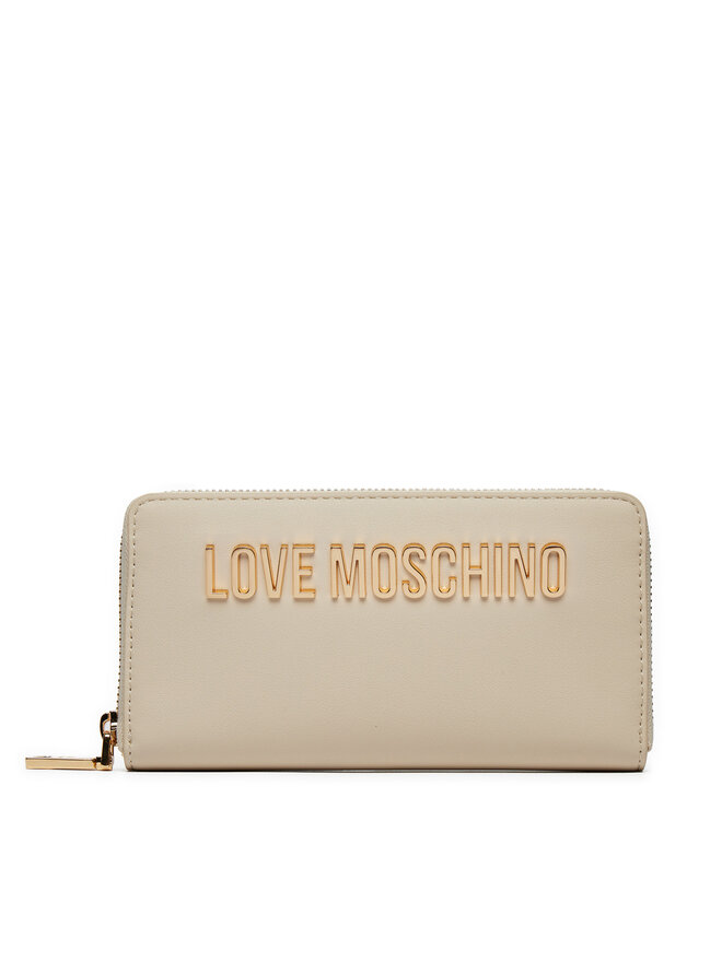 

Большой кошелек Love Moschino, экрю