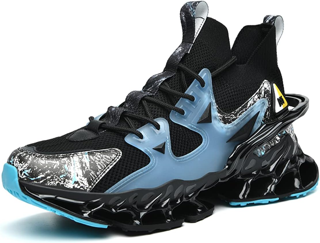 

Мужские модные кроссовки GSIGUL с лезвием, противоскользящие, для бега, тенниса и повседневной носки, синий