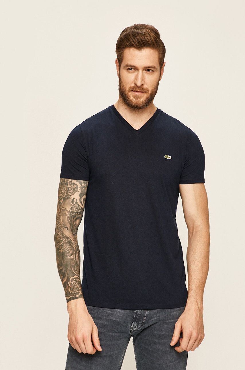 

Футболка Лакоста Lacoste, темно-синий