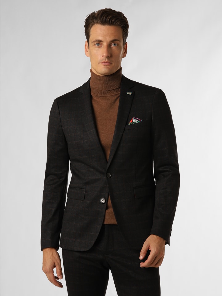 

Модульная куртка Brixdon антрацитово-синего цвета Finshley & Harding London