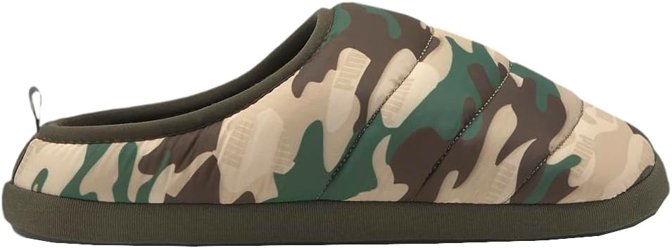 Мужские шлепанцы PUMA, зеленый
