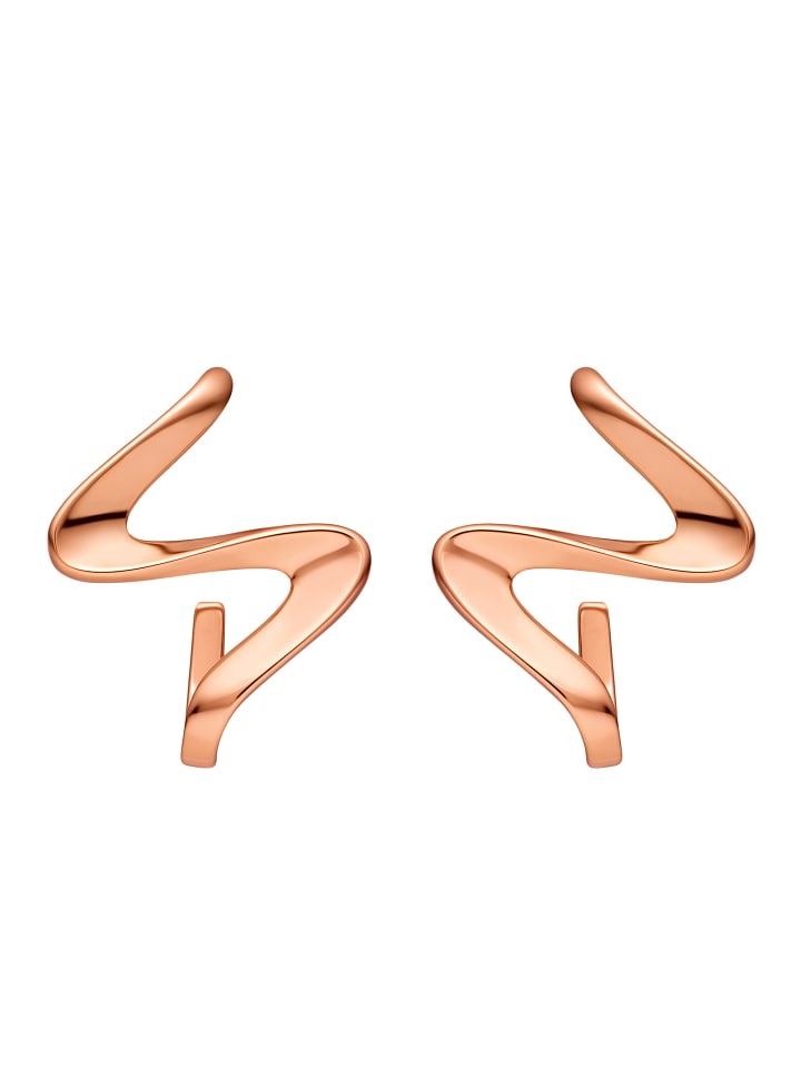 

Steel_Art Серьги Fina из полированного розового золота для женщин