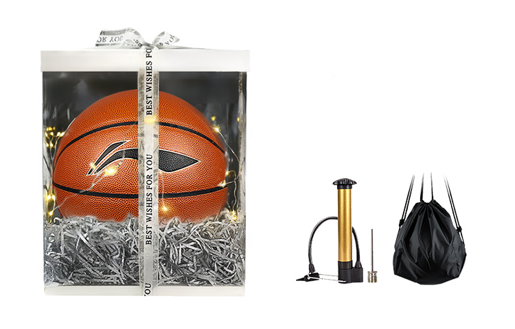 

LINING Баскетбольный мяч PU коричневый размер 5 тренировочный унисекс