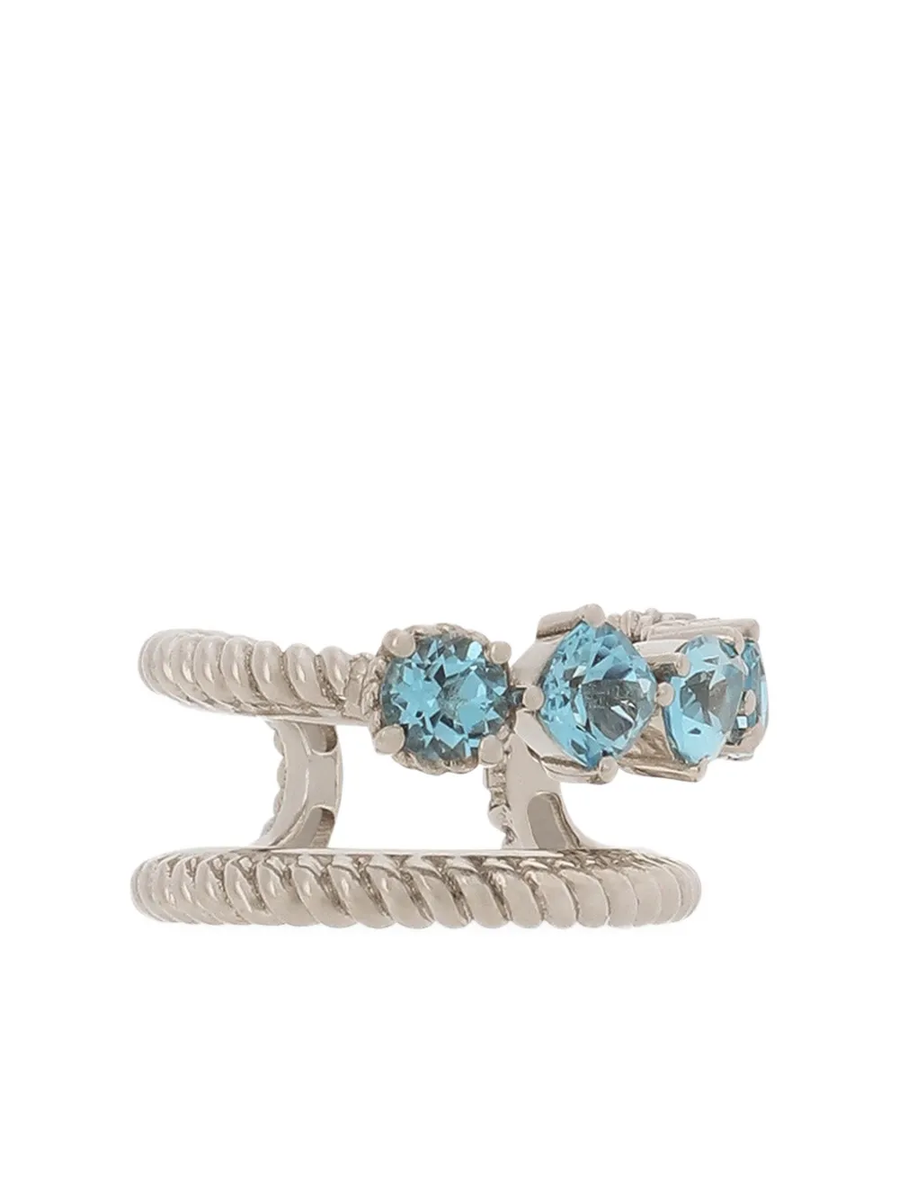 

Серьга-кафф из белого золота с топазом DOLCE & GABBANA, белый