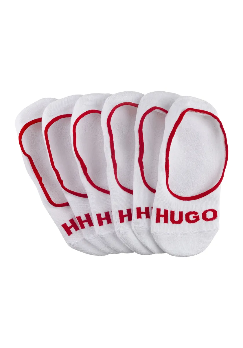 

Носки HUGO Underwear "3P SL PLUSH LOGO CC" (упаковка, 3 пары, 3 шт.), с контрастной надписью HUGO, белый
