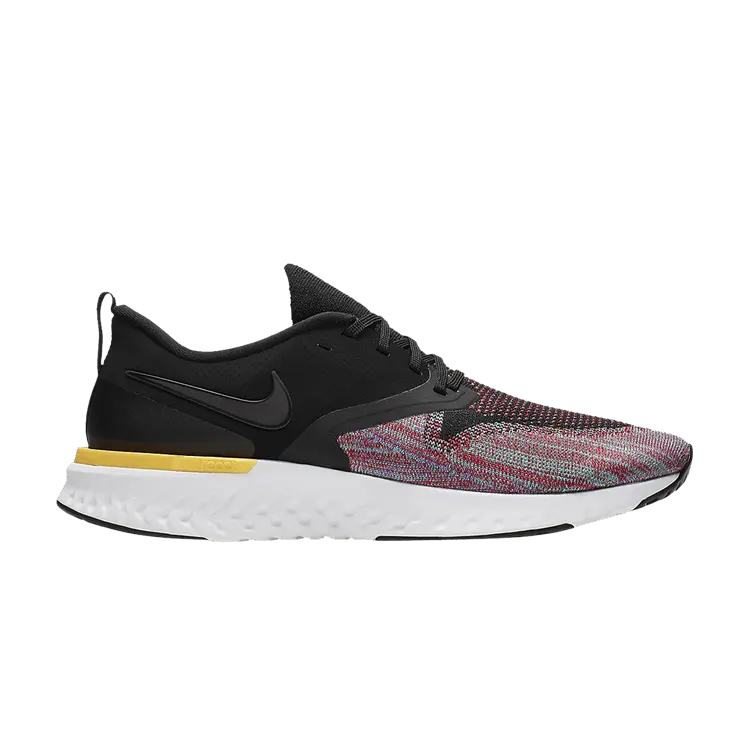 

Кроссовки Nike Odyssey React Flyknit 2 'Black Multi', черный
