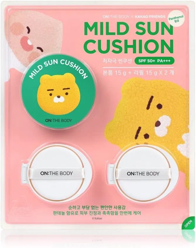 Солнцезащитный кушон Hitschies Cacao Mild Sun Cushion 15 г + 2 сменных блока