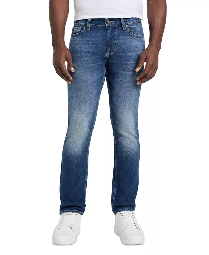 

Мужские джинсы Mateo Regular-Fit из стрейч-денима GUESS, синий
