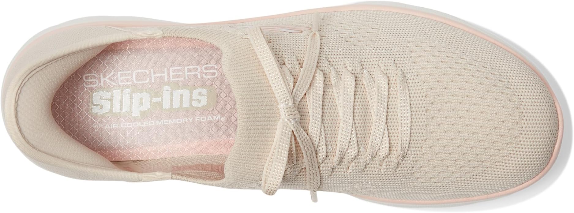 Кроссовки SKECHERS Summit New Daily Hands Free Slip-Ins, Natural Pink — фото 2