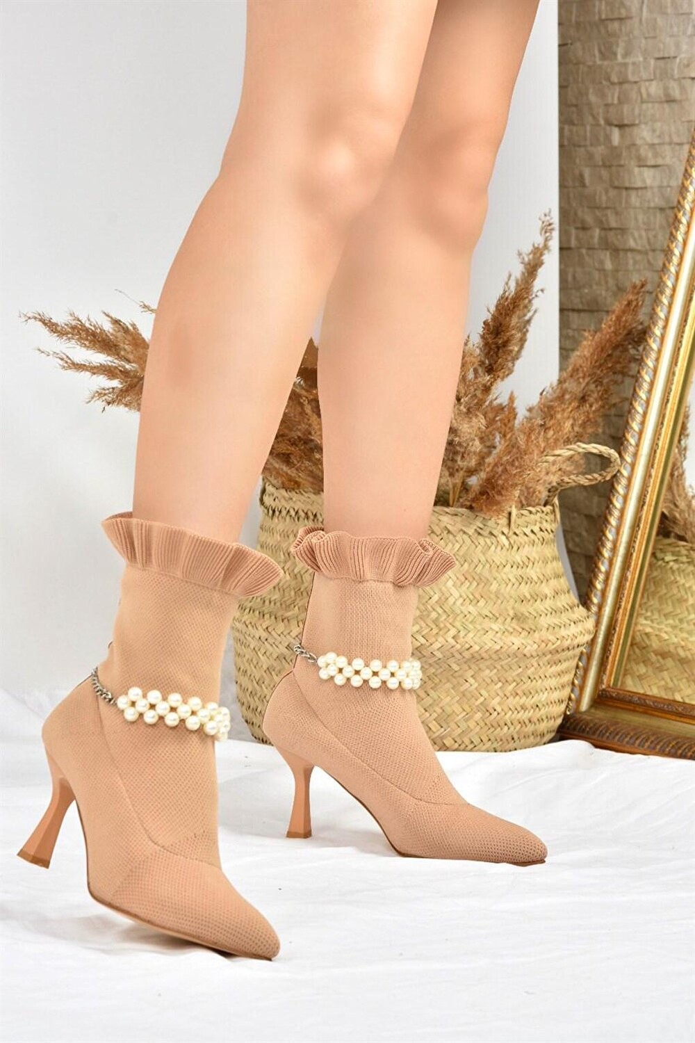 

L7995851 Светло-коричневые женские ботинки Fox Shoes, Коричневый, L7995851 Светло-коричневые женские ботинки Fox Shoes