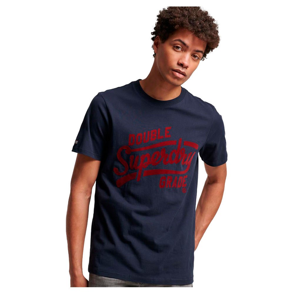 

Футболка Superdry Athletic Script Graphic, синий