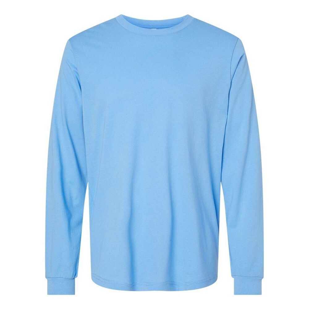 

Футболка унисекс из джерси с длинными рукавами BELLA + CANVAS Bella+Canvas, цвет Carolina Blue