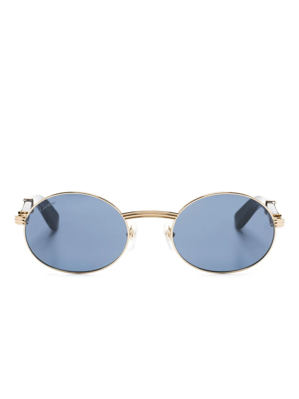 

Солнцезащитные очки Première de Cartier в овальной оправе Cartier Eyewear, золотой