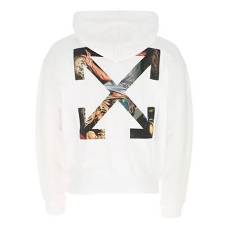 

Толстовка pullovers long sleeve cotton logo sweatshirt Off-White, белый