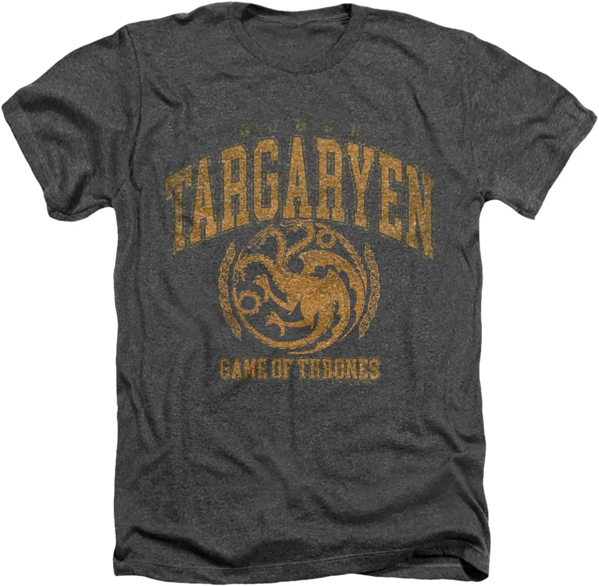 

Футболка Unisex Adult Game of Thrones Varsity Targaryen Heather Popfunk