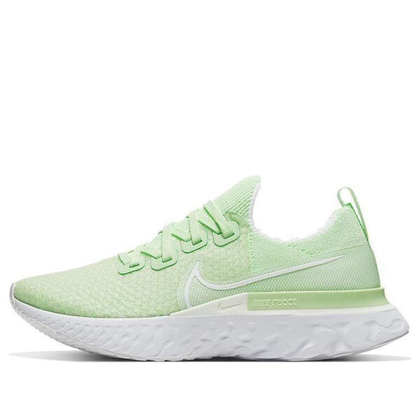 Кроссовки react infinity run fk Nike, зеленый