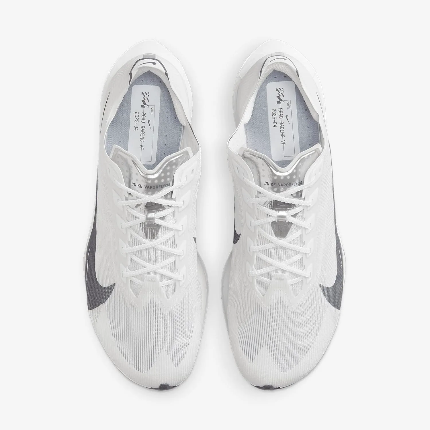Мужские беговые кроссовки Nike ZoomX Vaporfly Next% 4, белый — фото 4
