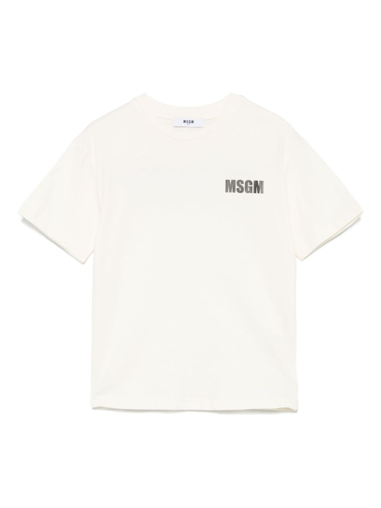 

MSGM Kids футболка из джерси, нейтральный цвет