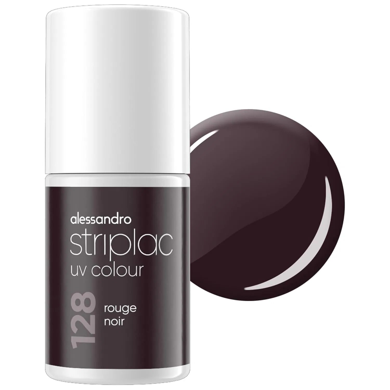 УФ-лак для ногтей «Striplac Rouge Noir» от alessandro Alessandro