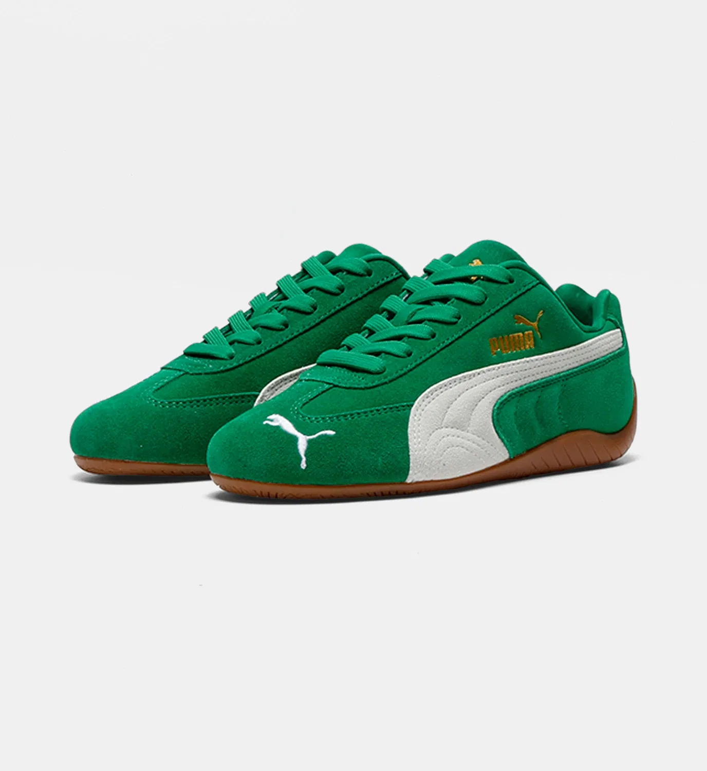 Низкие кеды Speedcat OG PUMA, зеленый — фото 2