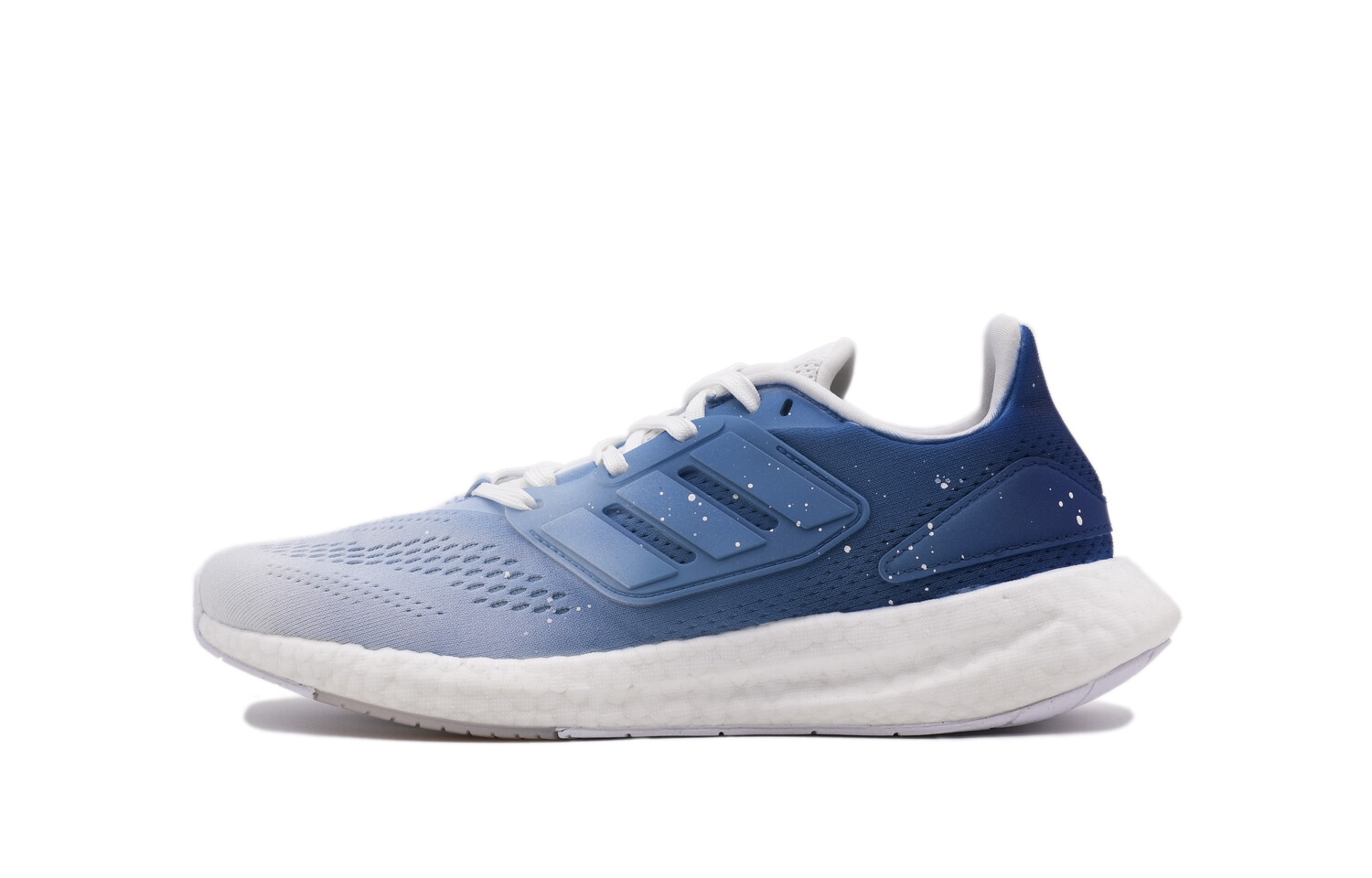 

Кроссовки женские Pureboost 22 с низким верхом, белые/синие Adidas