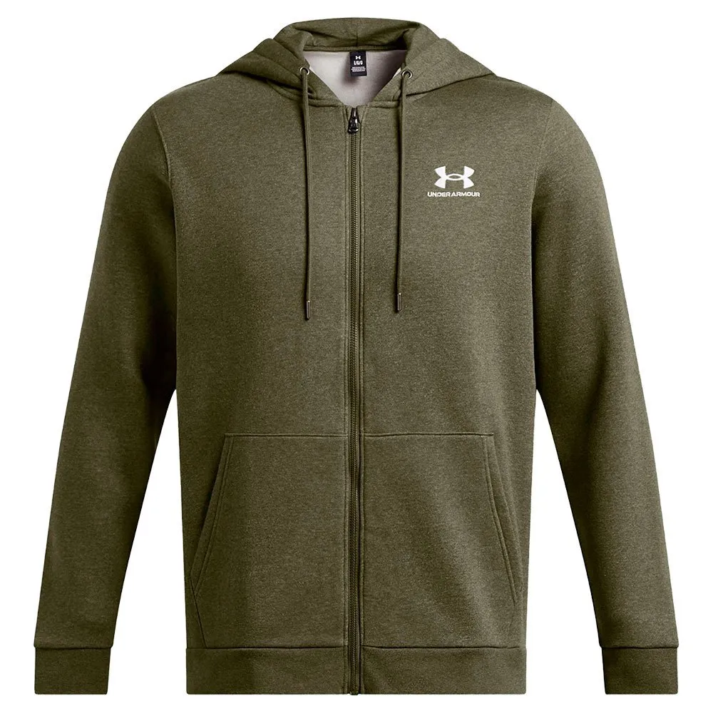 

Толстовка Under Armour Essential Fleece full zip, зеленый