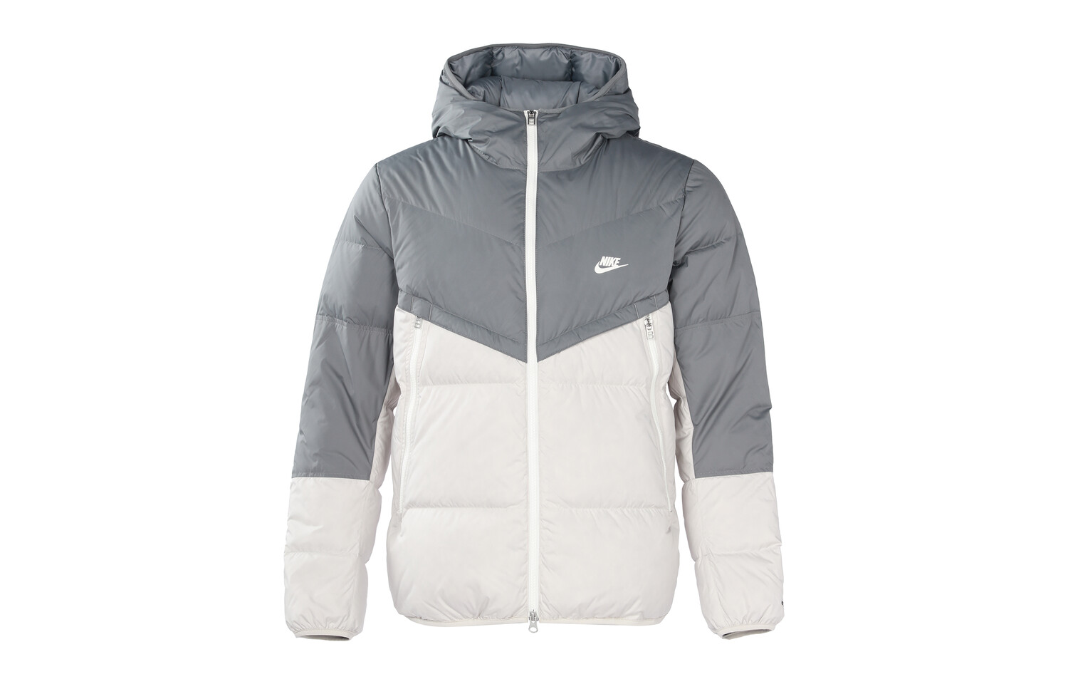 

Мужской пуховик Nike, серый