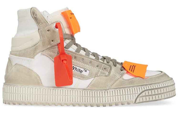 Кроссовки off c/o virgil abloh men's white off-court 3.0 sneakers Off-White, серый — фото 2