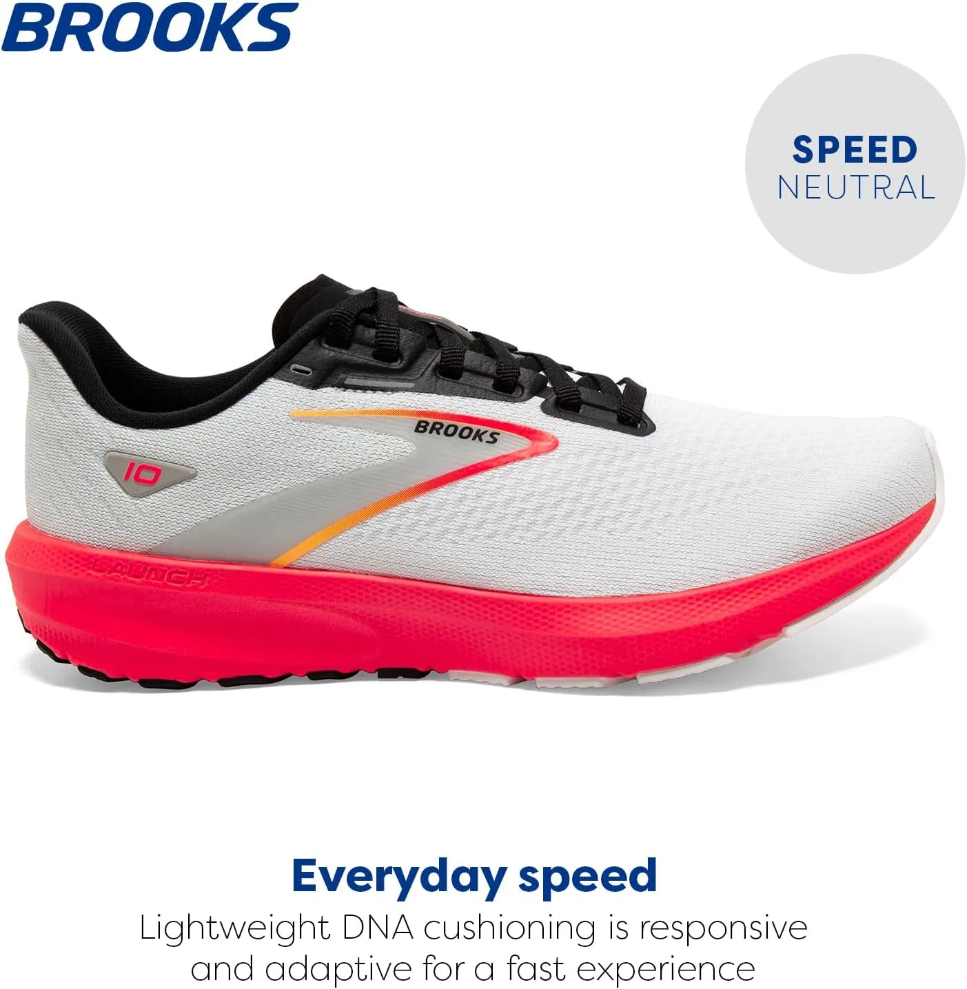 Мужские кроссовки Brooks Launch 10, черный — фото 2