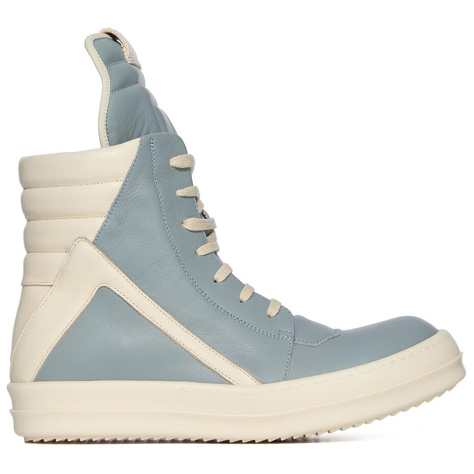 Кроссовки для скейтбординга женские высокие синие Rick Owens — фото 2