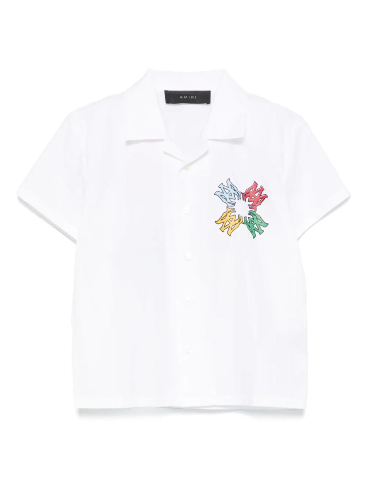 

Футболка AMIRI KIDS Ma Quad Scribble, белый
