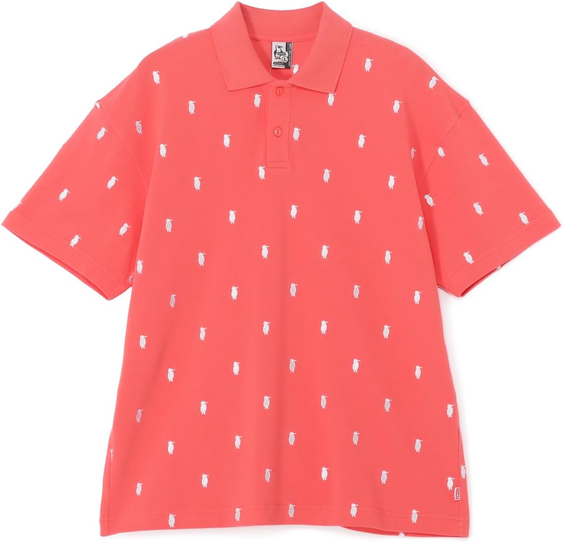 

Мужская ретро-рубашка-поло Chums с полной вышивкой Booby