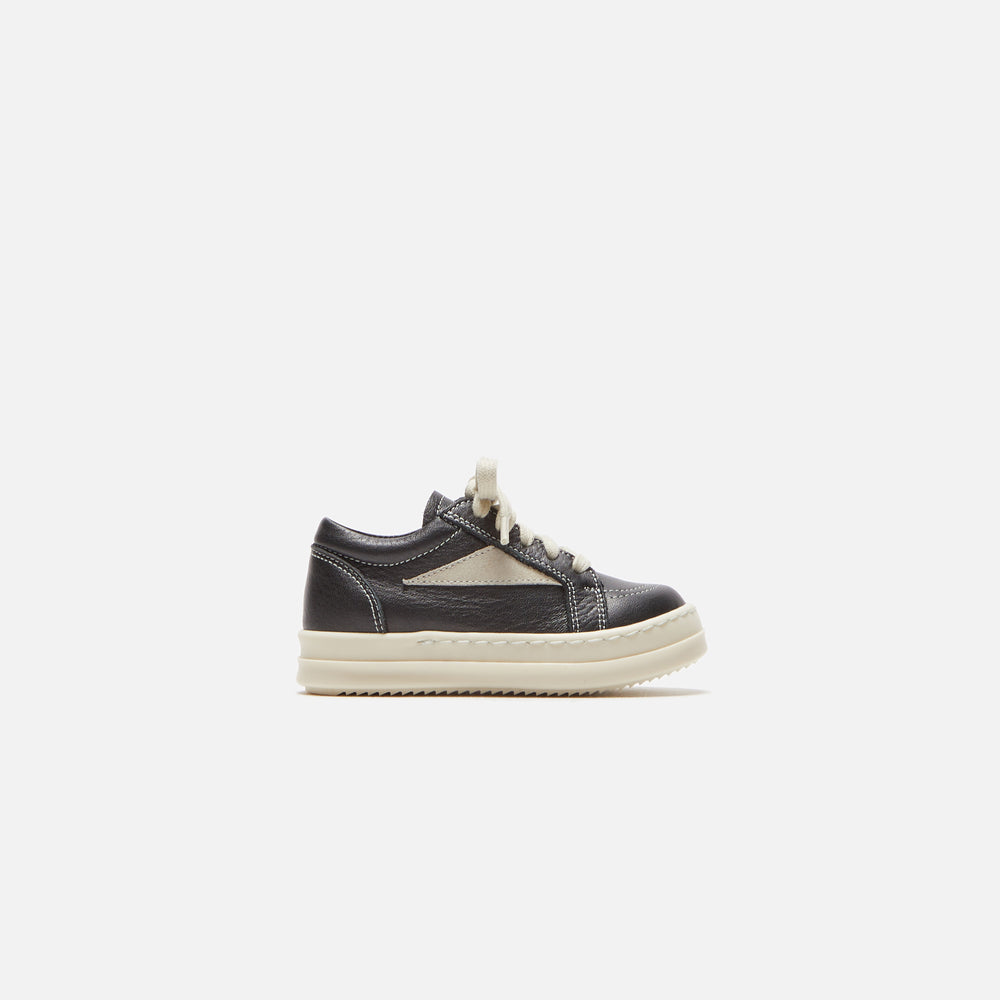 

Кроссовки Rick Owens Baby Vintage Sneakers, цвет Black/Pearl/Milk