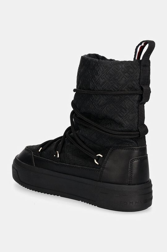 Зимние ботинки LACE-UP MONOGRAM SNOWBOOT Tommy Hilfiger, черный — фото 3
