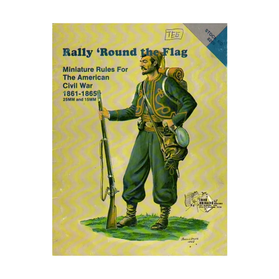 

Митинг вокруг флага — миниатюрные правила Гражданской войны в США, War Game Rules (Heritage Models)