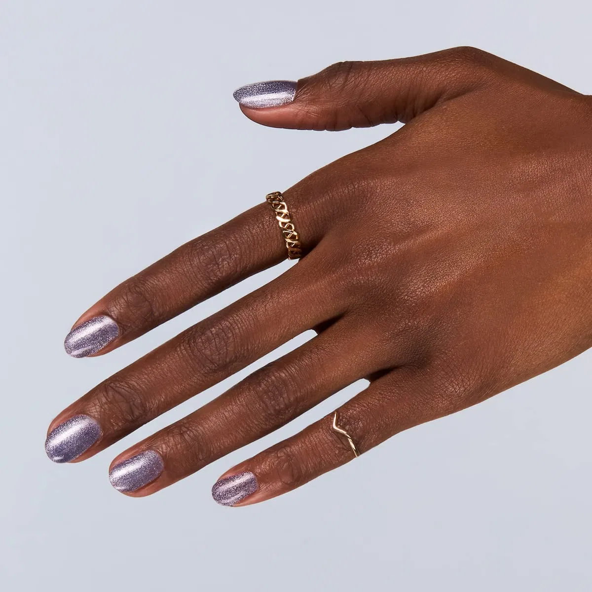 Матовый топ для гель-лака «334 Silver Lavender» от Semilac Semilac, 334 Silver Lavender — фото 3