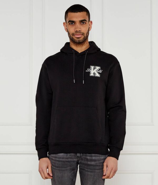 

Свитер Regular fit Karl Lagerfeld, черный