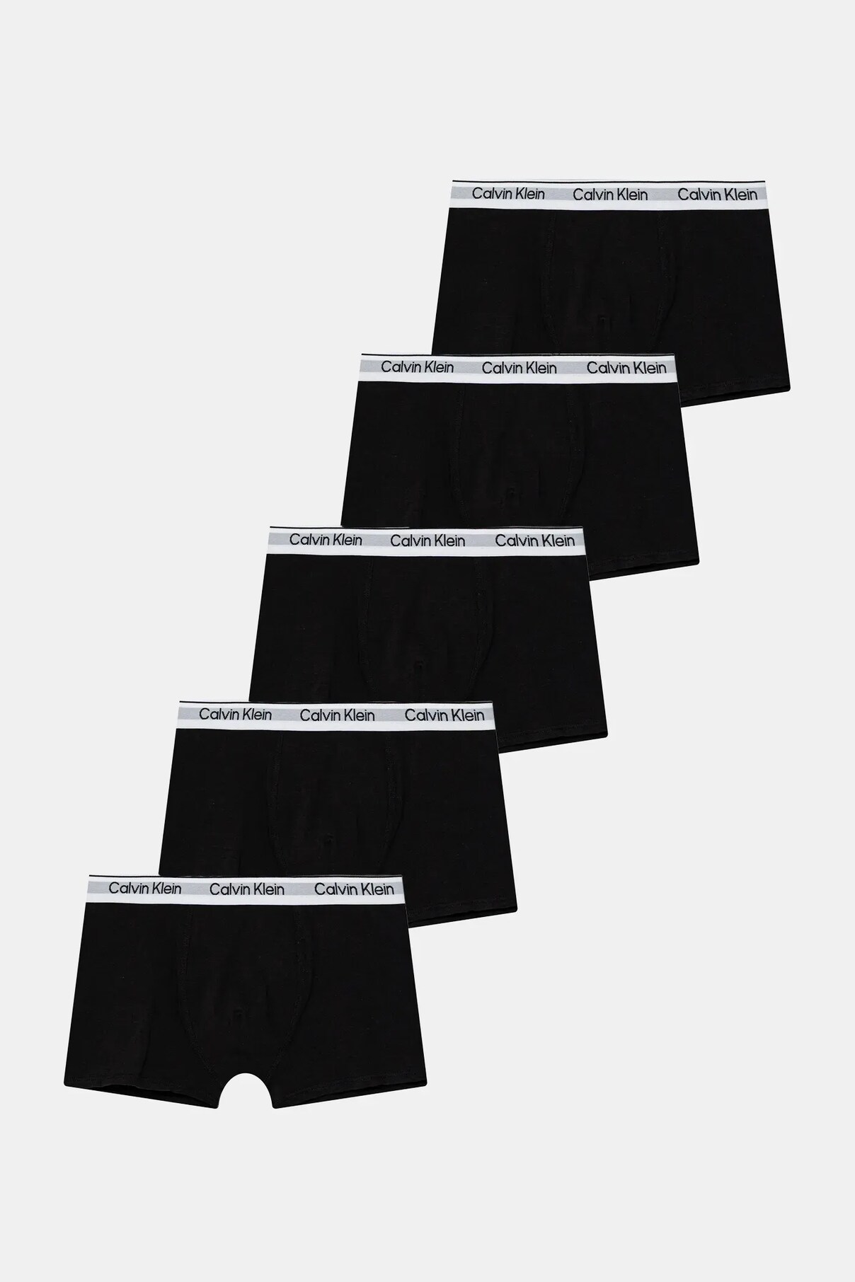 

Детские шорты-боксеры 5 шт. в упаковке Calvin Klein Underwear, черный