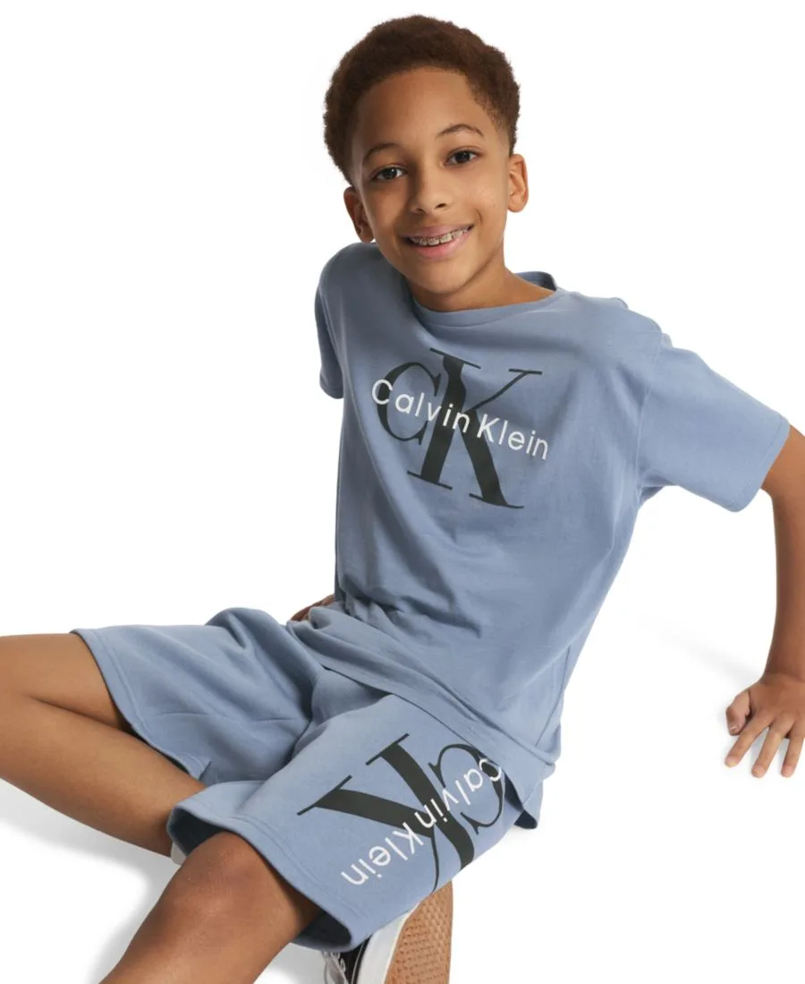 Детская футболка с круглым вырезом и монологом (8-20 лет) Calvin Klein, Infinity — фото 2