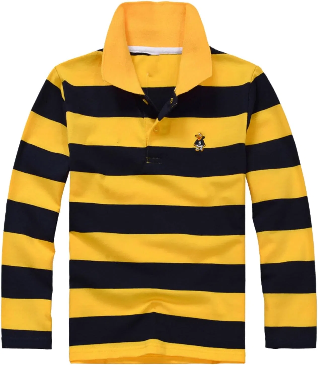 Детская рубашка поло Classic Fit, Generic, Zc17- Yellow